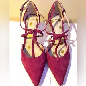 Boden Jennifer T Bar Heels Fallen Fruit Womens 7.5